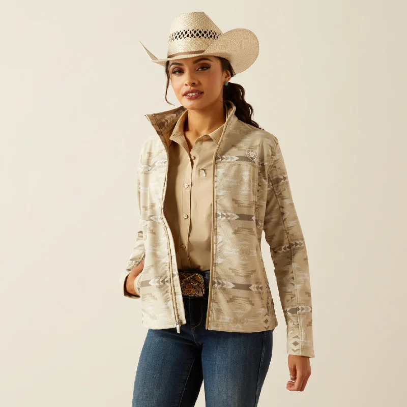 ARIAT Women's New Team SoftShell Print Jacket 10054911 Denim Jacket Leather Jacket Suede Jacket