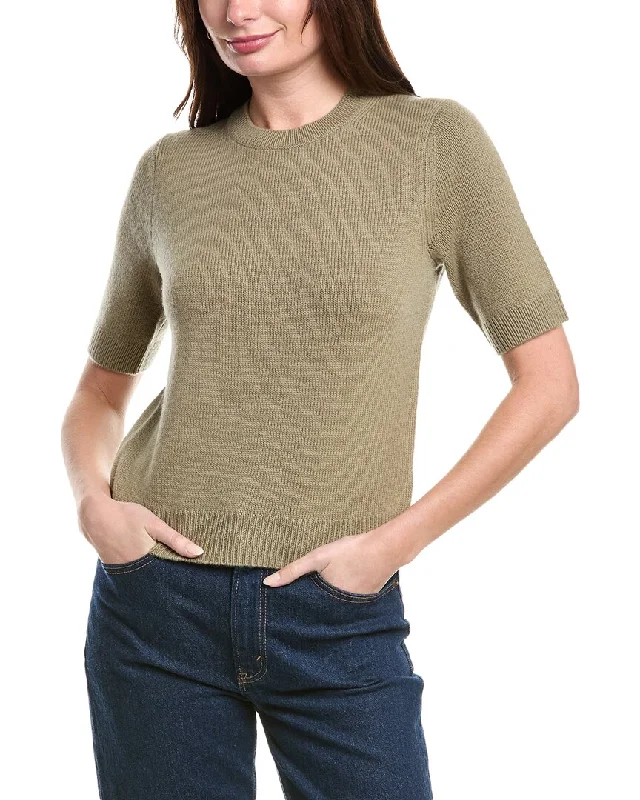 Vince Wool & Cashmere-Blend Sweater Nylon Fabric Polyester Fabric Spandex Fabric