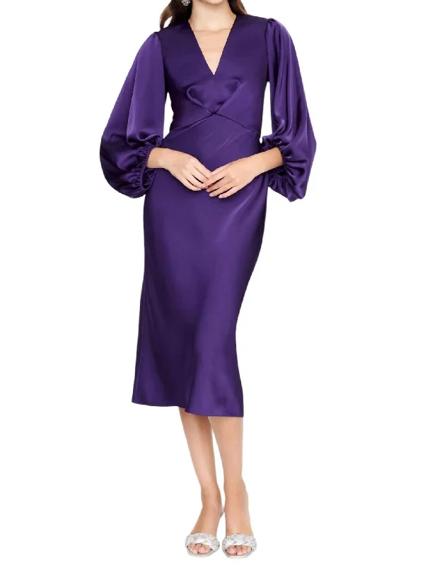 Ginny Dress In Amethyst