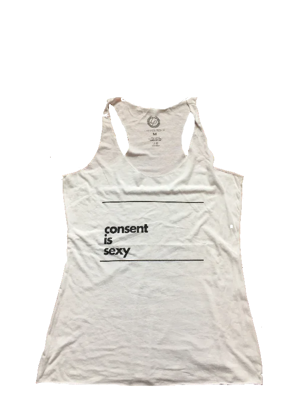 Consent Is Sexy Tank mint tank top