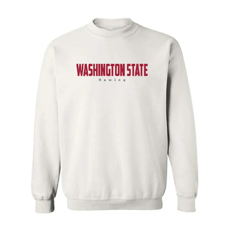 WSU - NCAA Women's Rowing : Sara Torres - Classic Shersey Crewneck Sweatshirt Hoodie with Rhinestones Sparkly Elegant