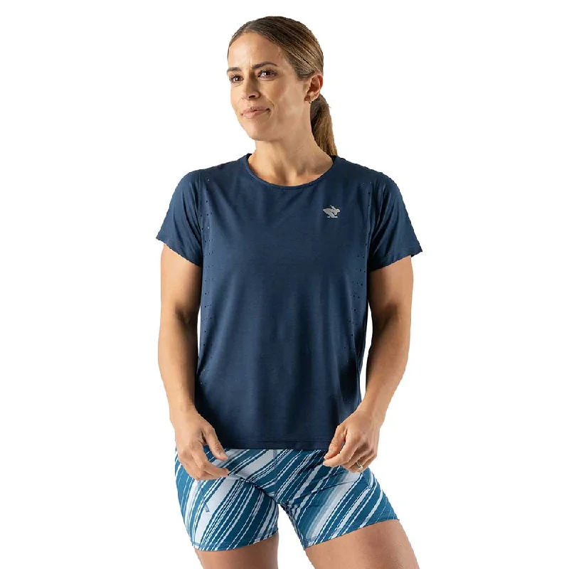 Women's Race Pace Tee - Dress Blues