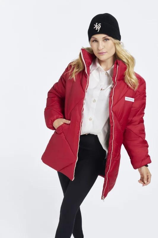 KERSY Studio Puffer Jacket Notch Collar Jacket Peter Pan Collar Jacket Cowl Neck Jacket KERSY Studio Puffer Jacket Notch Collar Jacket Peter Pan Collar Jacket Cowl Neck Jacket