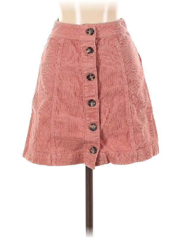 Casual Skirt satin skirt smooth