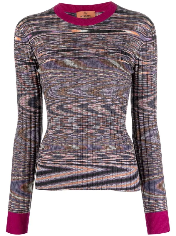 Missoni Women's Sweaters Orange Thin Thick Dense
