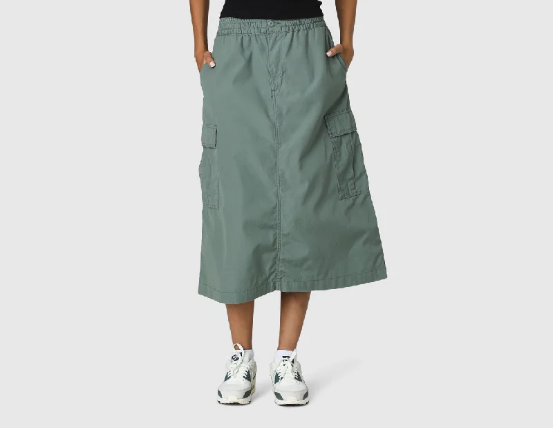 Carhartt WIP Women's Jet Cargo Skirt / Park belted skirt waist