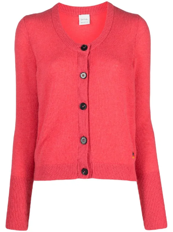 Paul Smith Women's Sweaters Pink Iron Safe Non-Iron Wrinkle Free