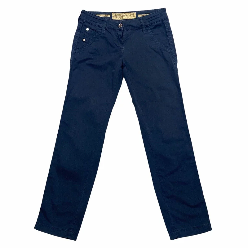Jacob Cohen Women's Canvas Trousers Jeans | Vintage Designer Blue Trousers W28 Trousers Flared Retro Jacob Cohen Women's Canvas Trousers Jeans | Vintage Designer Blue Trousers W28 Trousers Flared Retro
