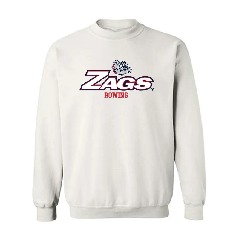 Gonzaga - NCAA Women's Rowing : Alli Krilich - Classic Shersey Crewneck Sweatshirt Hoodie with Color Block Contrast Stylish