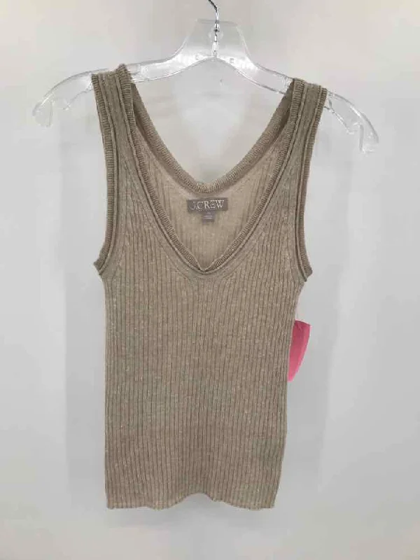 Pre-Owned J Crew Grey Size XS Tank Top basic tank top