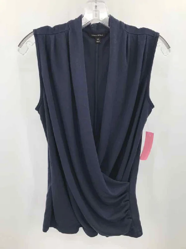 Pre-Owned Banana Republic Navy Size XS Tank Top one shoulder tank