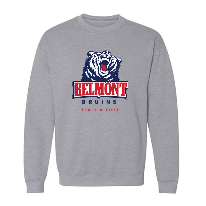 Belmont - NCAA Women's Track & Field : Kaitlyn Thorne - Classic Shersey Crewneck Sweatshirt Hoodie with Cuffed Sleeves Snug Secure