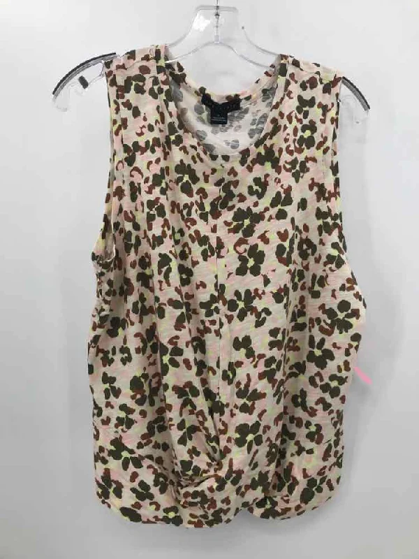 Pre-Owned Sanctuary Ivory Size XL Tank Top casual tank top