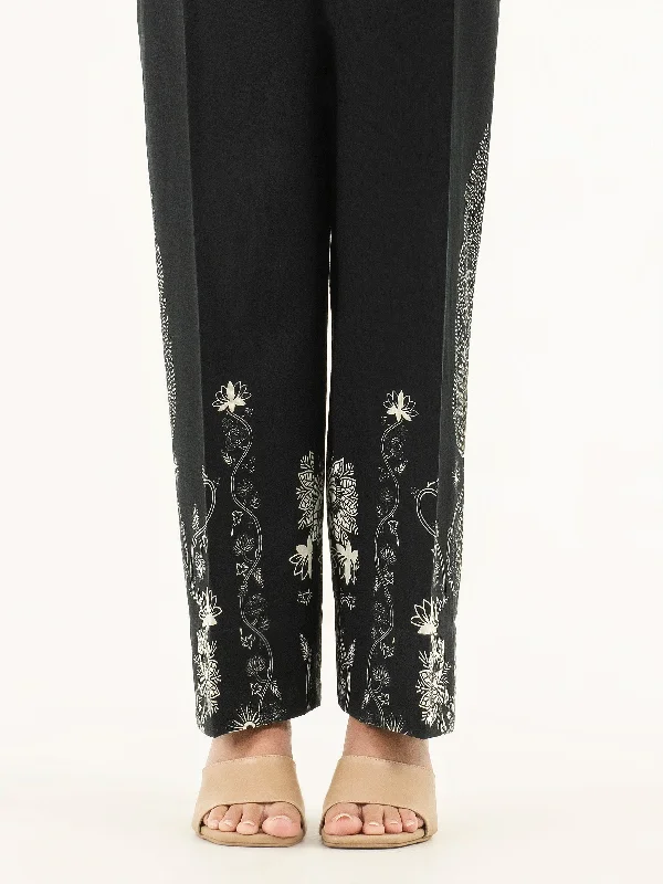 Printed Khaddar Trousers Trousers Trousers Formal