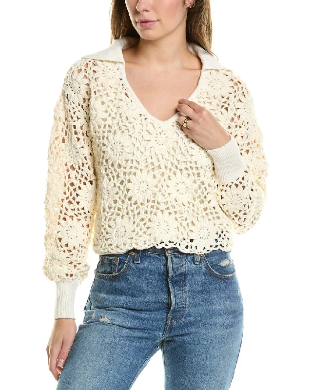 Electric & Rose Vera Sweater Polka Dot Checkered Tartan