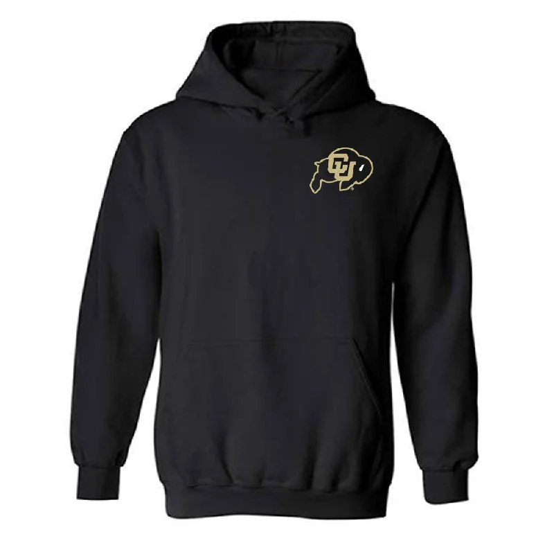 Colorado - NCAA Women's Track & Field : Alaina Fantaski - Hooded Sweatshirt Hoodie with Turtle Neck Cozy Winter