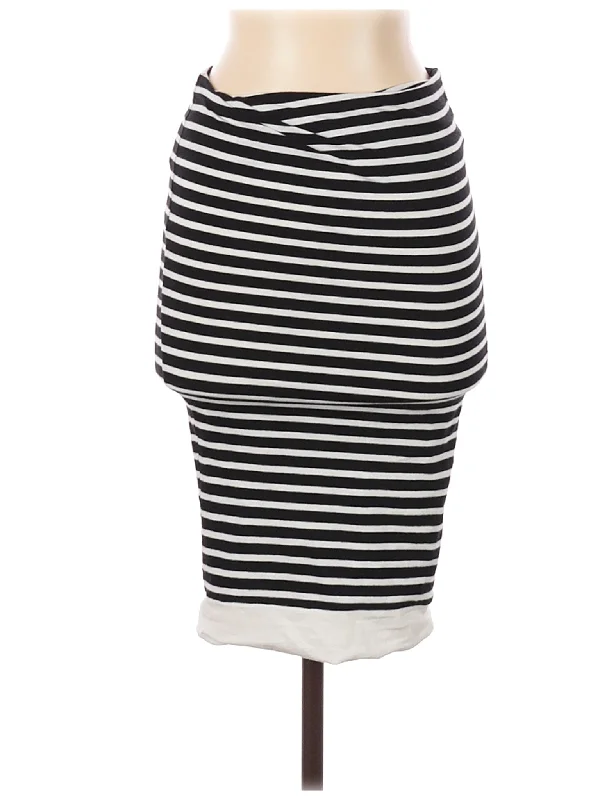 Casual Skirt elastic waist skirt