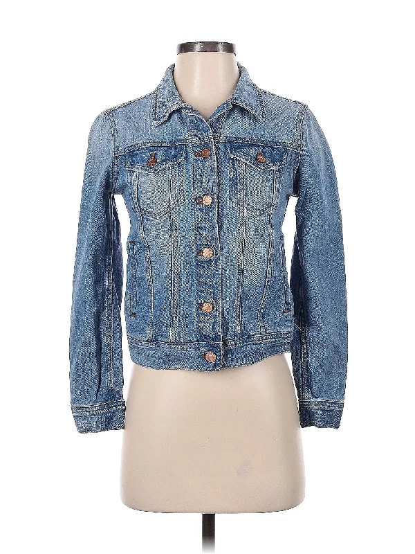 Denim Jacket Print Jacket Jacquard Jacket Patchwork Jacket