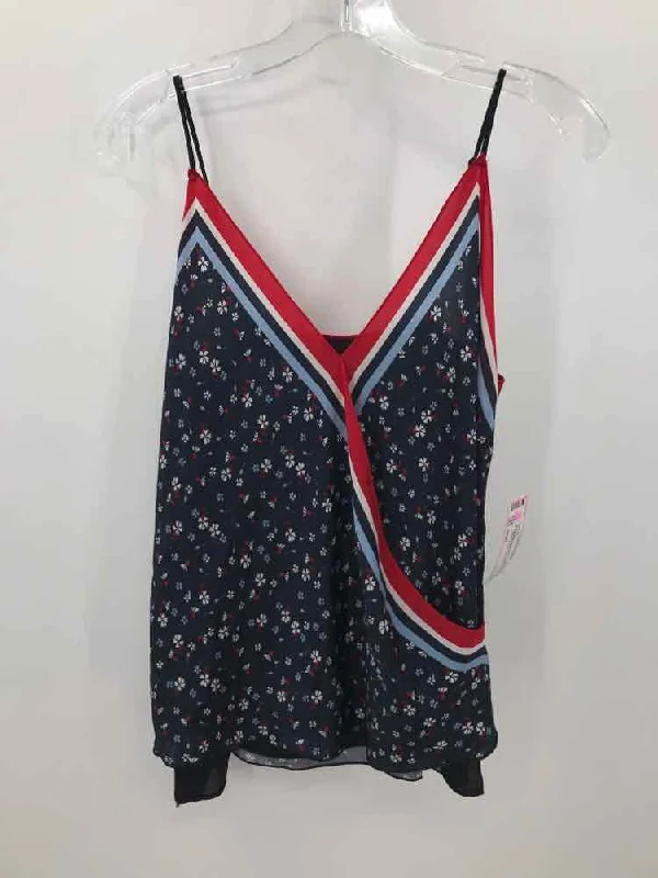 Pre-Owned Bailey 44 Navy Size Small Tank Top spandex blend tank