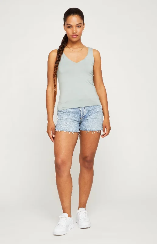 Starling Jersey Tank floral tank top