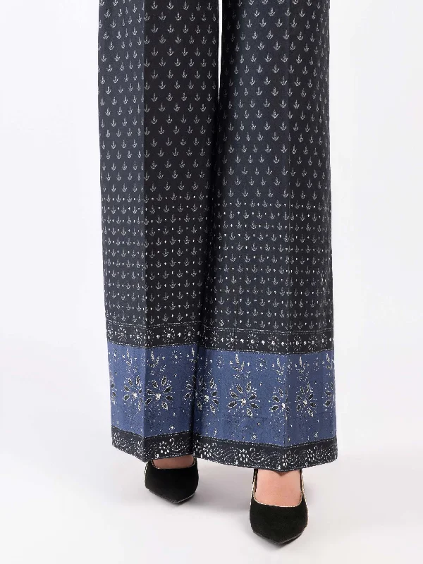 Printed Winter Cotton Trousers Trousers Harem Relaxed Fit