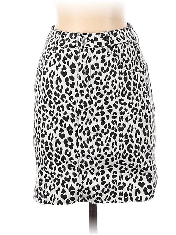 Casual Skirt button skirt front