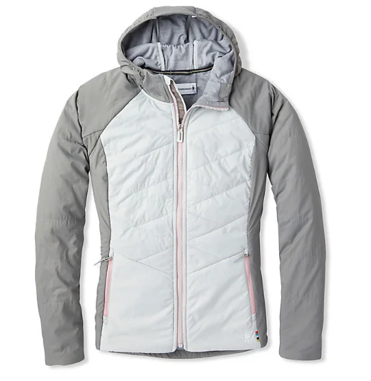 Smartwool | Women's Smartloft X-60 Hoodie Full Zip Hoodie with Side Slits Relaxed Casual Smartwool | Women's Smartloft X-60 Hoodie Full Zip Hoodie with Side Slits Relaxed Casual