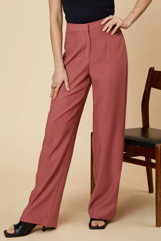 Blusher Wide Leg Tailored Trouser Trousers Culottes Wide Leg
