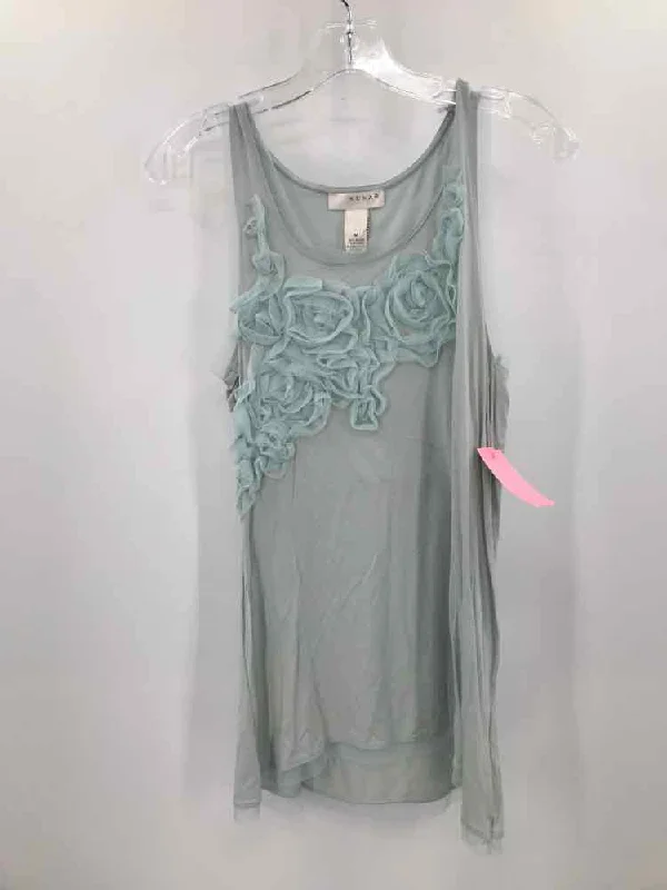 Pre-Owned Kenar Blue Size Medium Tank Top flexible tank top