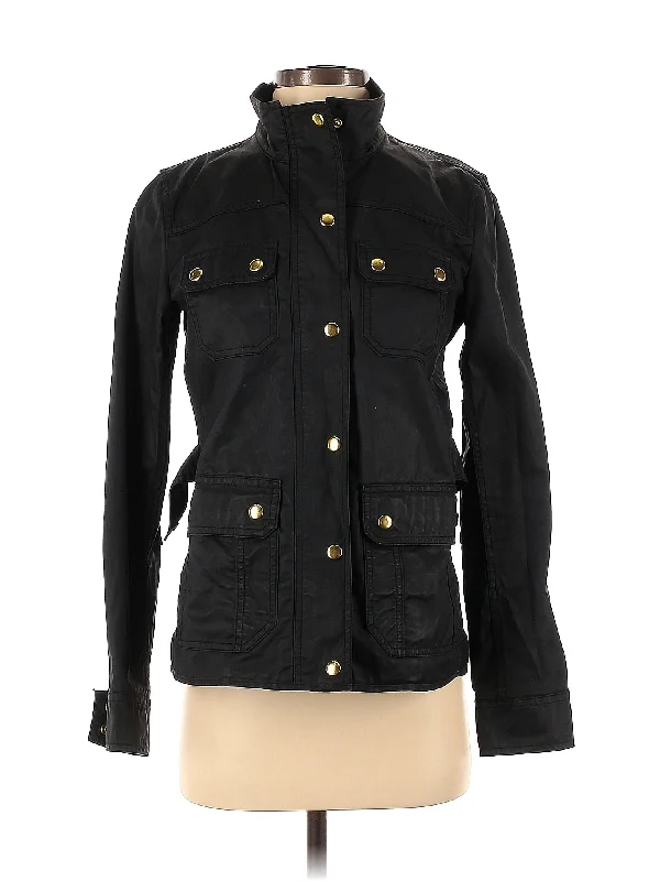 Jacket Toggled Jacket Drawstring Jacket Belted Jacket