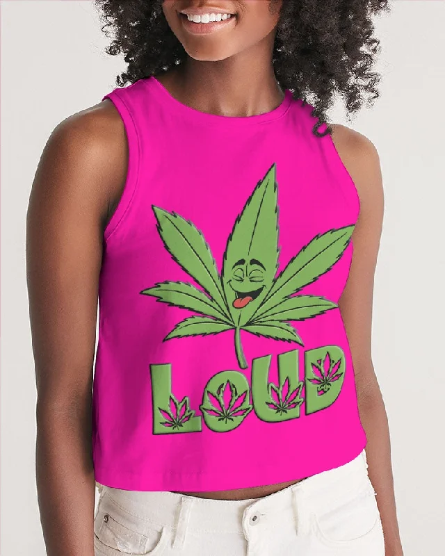 LOUD Patty Pink Women's Cropped Tank essential tank top