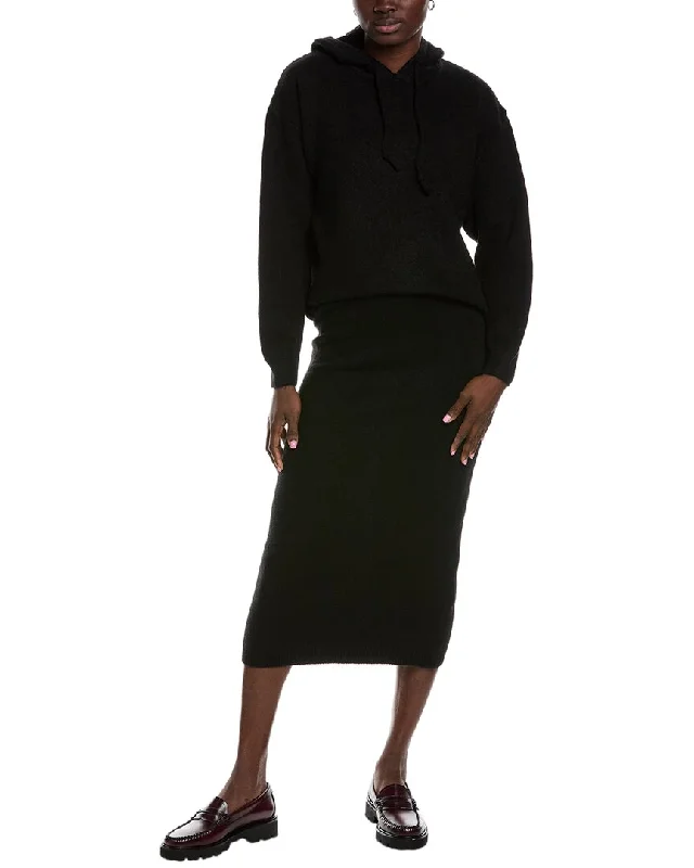 Lyra & Co 2Pc Sweater & Skirt Set Terry Terry Cloth Terry Knit