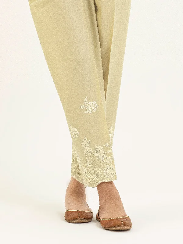 Embroidered Cambric Trouser(Pret) Trousers Favorite Customer