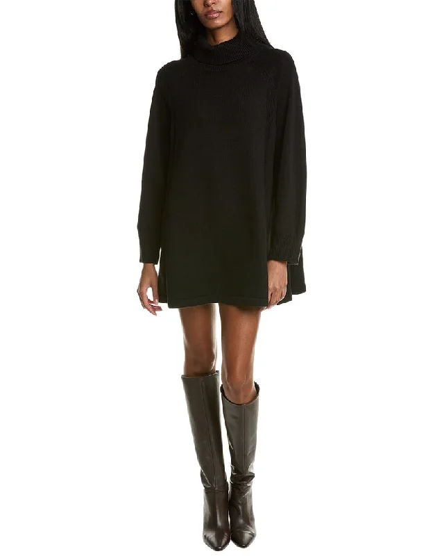 Ba&Sh Wool-Blend Sweaterdress Iron Safe Non-Iron Wrinkle Free