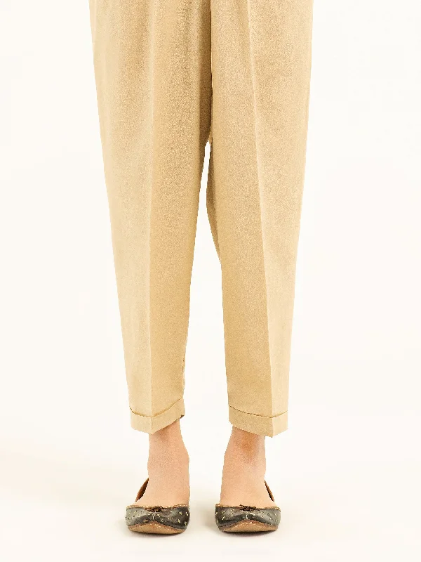 Dyed Crepe Trousers Trousers Capri Summer