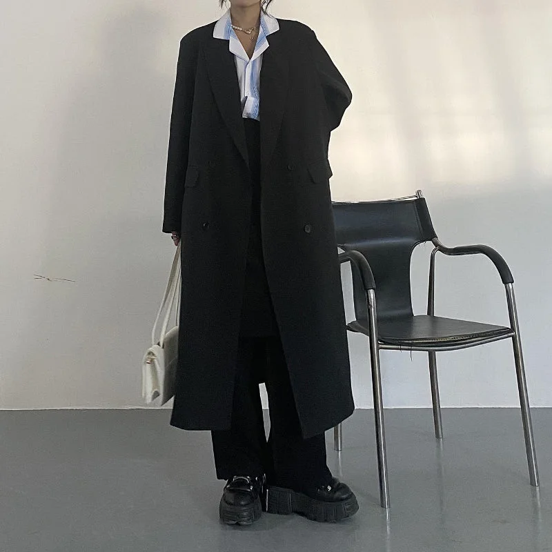 Vintage Mid-length Knee-length Suit Jacket Nylon Jacket Polyester Jacket Spandex Jacket Vintage Mid-length Knee-length Suit Jacket Nylon Jacket Polyester Jacket Spandex Jacket