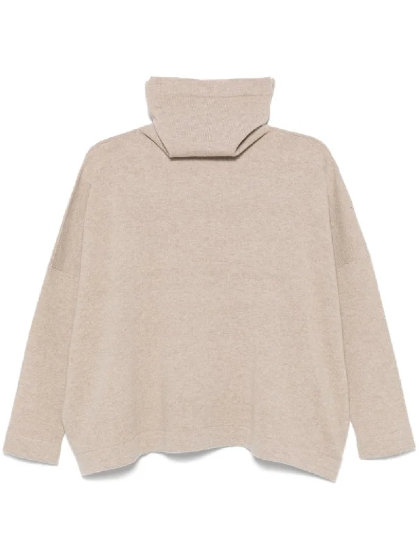 Daniela Gregis Women's Sweaters Beige Machine Wash Dry Clean Hand Wash
