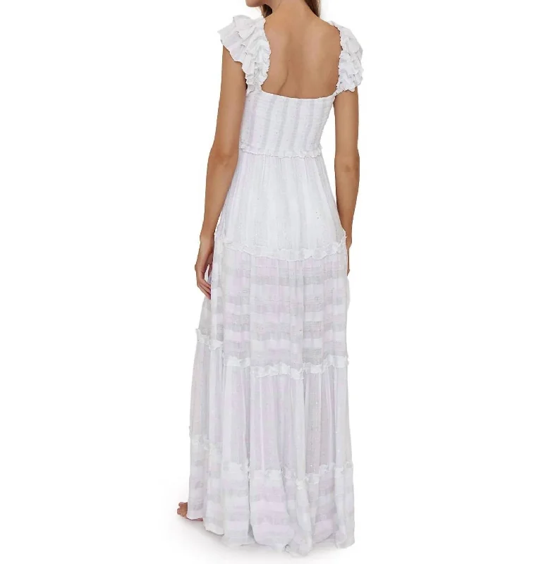 Victoria Dress In White
