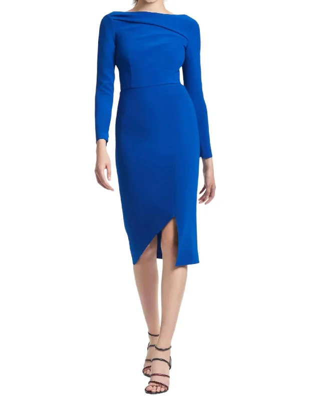Patrizia Dress In Cobalt