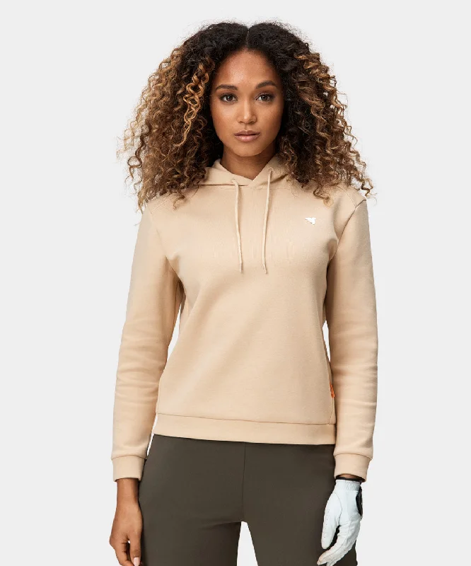 Camel Range Pro Hoodie Hoodie with Tied Waist Feminine Flattering