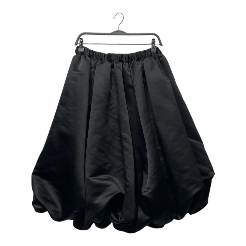 COMME des GARCONS/Skirt/XS/Polyester/BLK/ chiffon skirt delicate