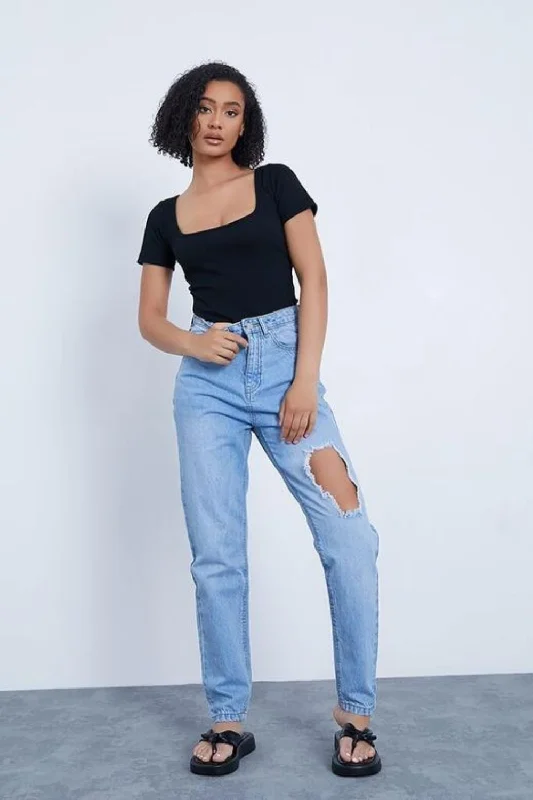 Square Neck Crop Top Sequined Glittery Shiny