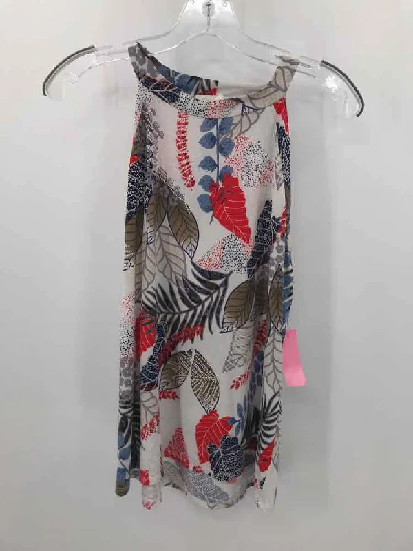 Pre-Owned Exclusive One White Size Medium Tank Top strappy tank top