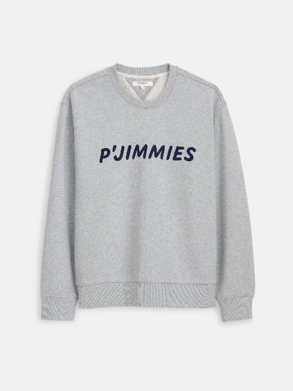 P'Jimmies Sweatshirt Hoodie with Ribbed Cuffs Snug Fit Comfort