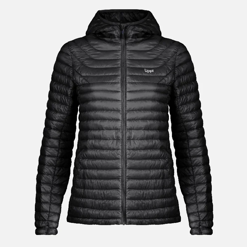 Chaquetas Mujer Ten-D SteamPro Hoody Jacket Negro Lippi Elasticated Jacket Padded Jacket Insulated Jacket Chaquetas Mujer Ten-D SteamPro Hoody Jacket Negro Lippi Elasticated Jacket Padded Jacket Insulated Jacket