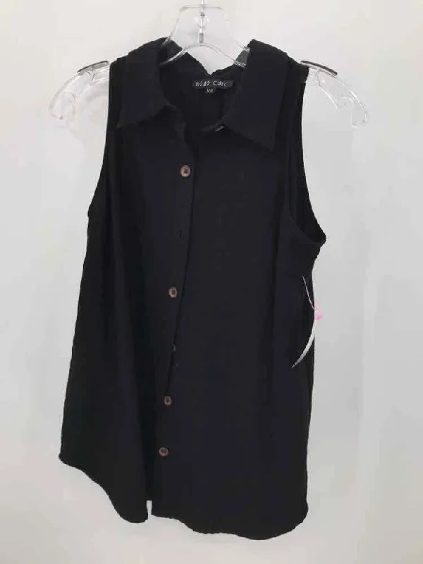 Pre-Owned Boho Chic Black Size XS Tank Top high neck tank
