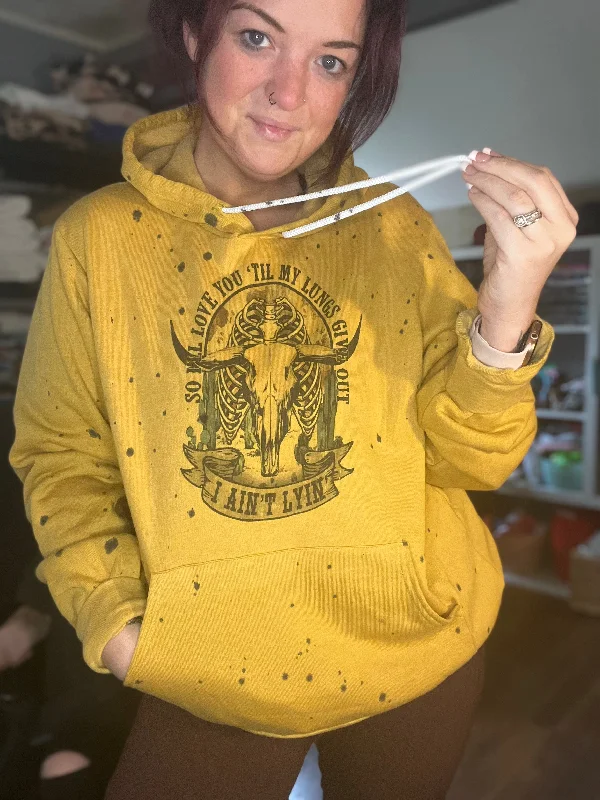 Love hoodie Hoodie with Pattern Geometric Abstract
