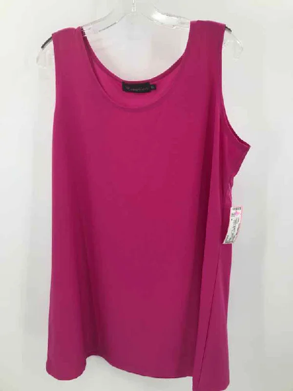 Pre-Owned Creation Purple Size XL Tank Top sleep tank top