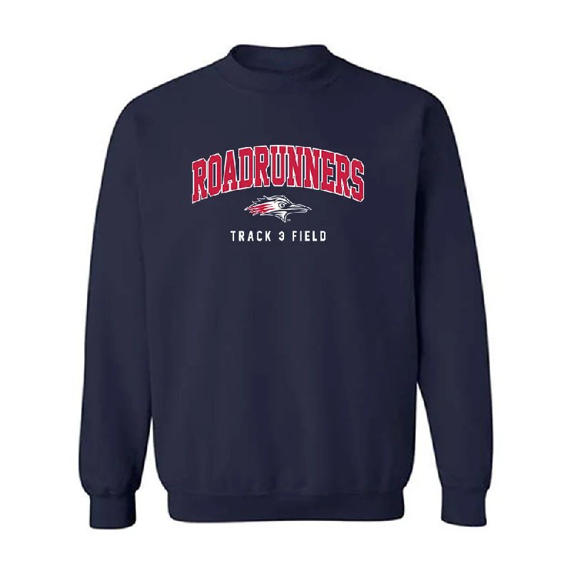 MSU Denver - NCAA Women's Track & Field : Sidnei Cumings - Classic Shersey Crewneck Sweatshirt Hoodie with Frayed Bohemian Relaxed