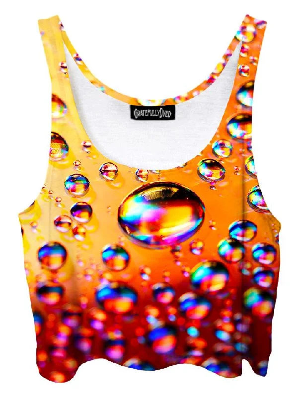 Bubbles Rainbow Bubble Crop Top Striped Floral Plaid